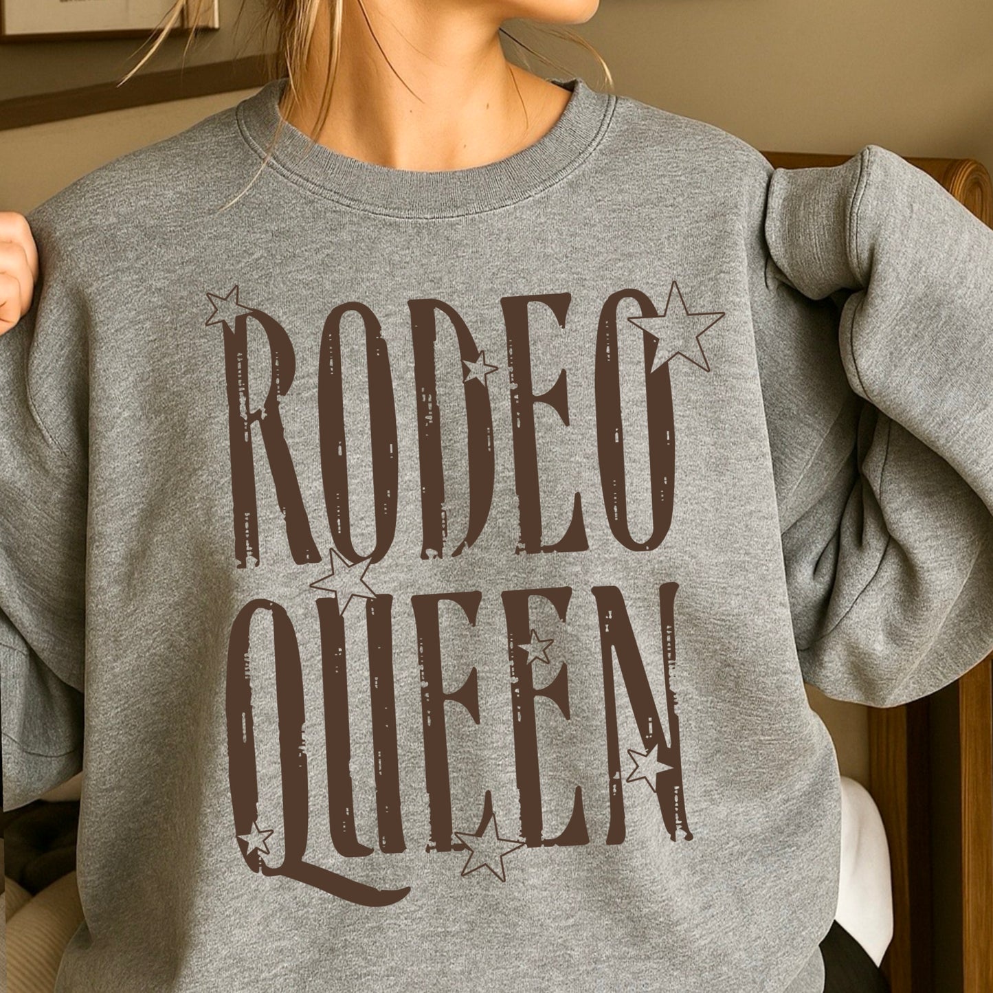 Rodeo Queen Crewneck Sweatshirt