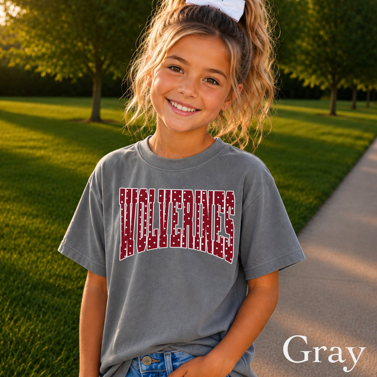 Wolverines Youth Comfort Color T-Shirt