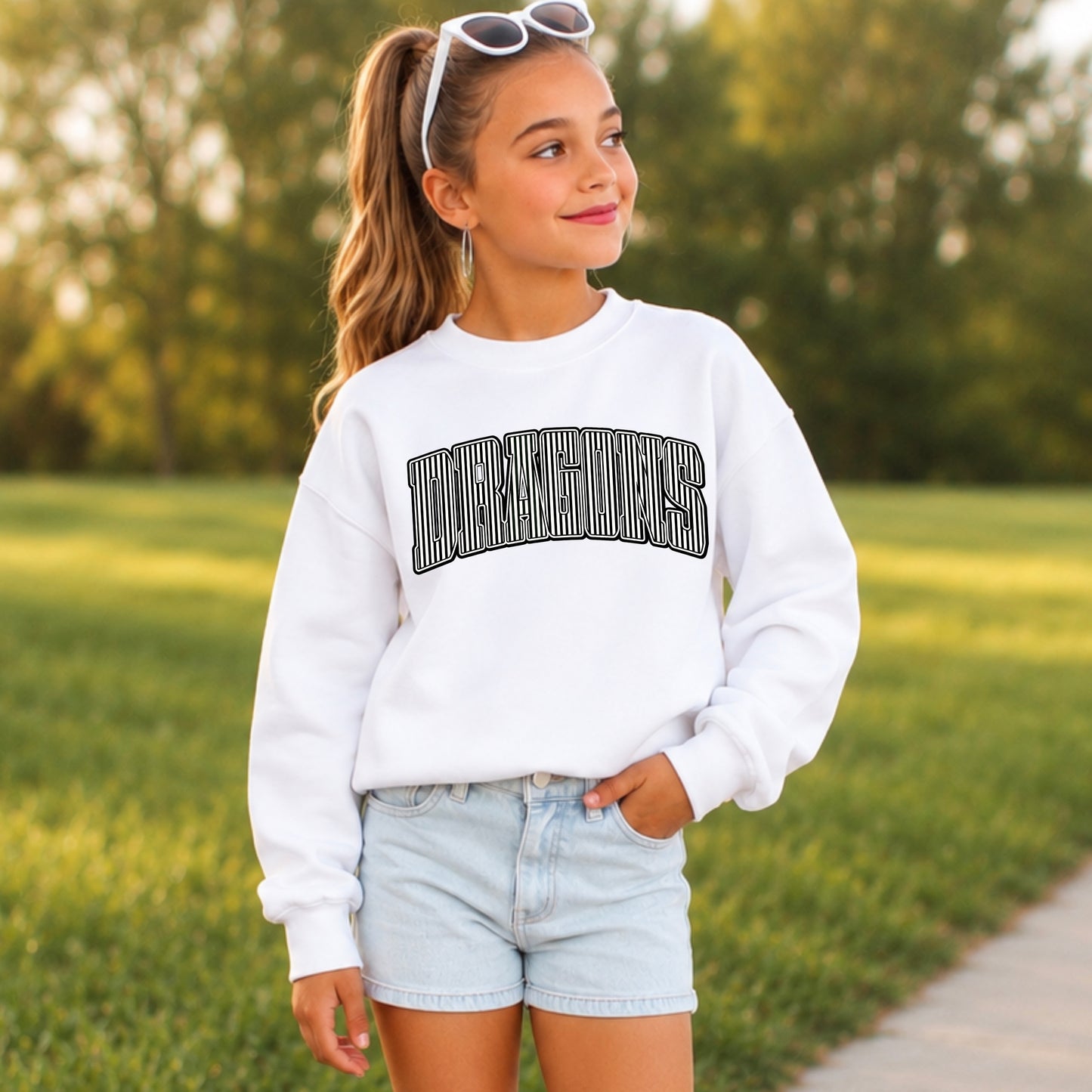 Dragons Youth Crewneck Sweatshirt