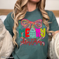 Merry Christmas Comfort Color Graphic Tee