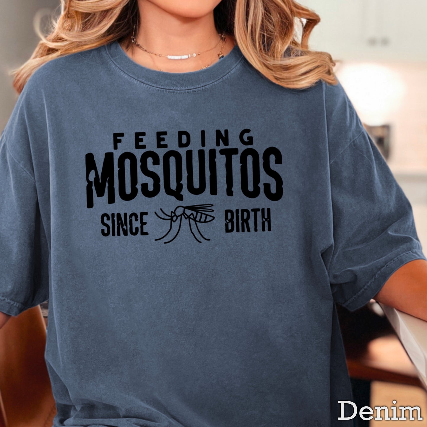 Feeding Mosquitoes Comfort Color Graphic Tee