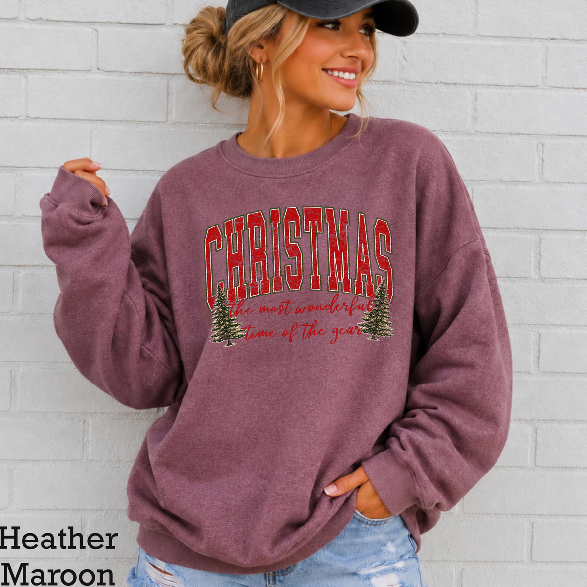 The Most Wonderful Time Of The Year Christmas Crewneck Sweatshirt