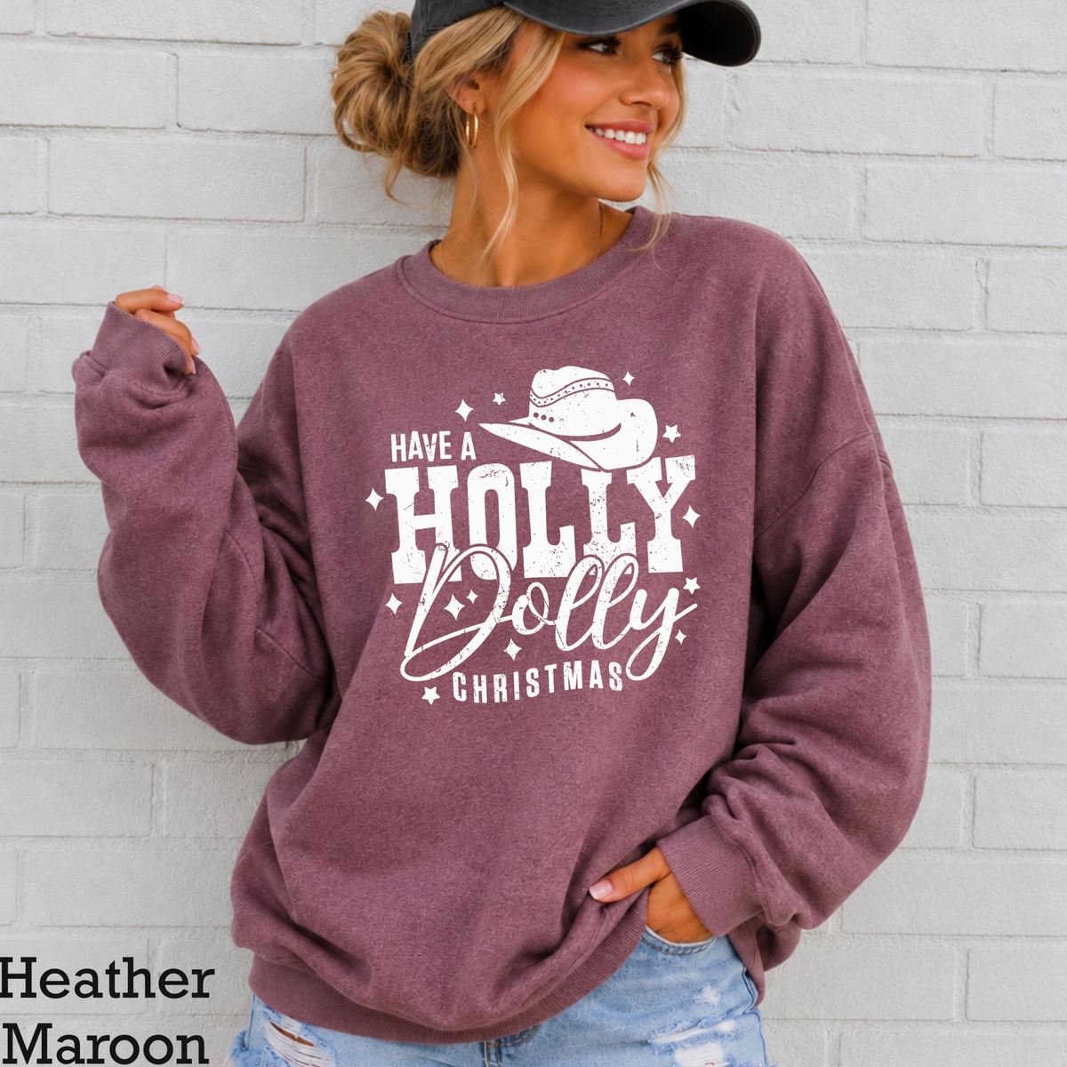 Have A Holly Christmas Crewneck Sweatshirt