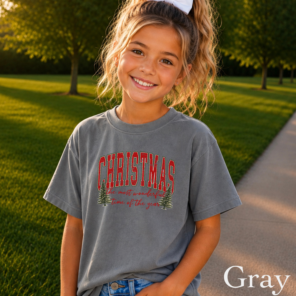 It's The Most Wonderful Time Of The Year Christmas Youth Comfort Color T-Shirt