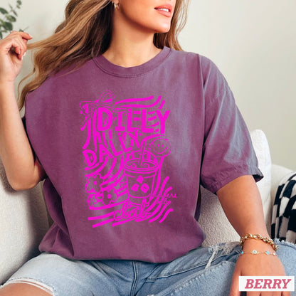 Dilly Dally Club Comfort Color Graphic Tee