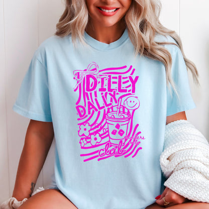 Dilly Dally Club Comfort Color Graphic Tee