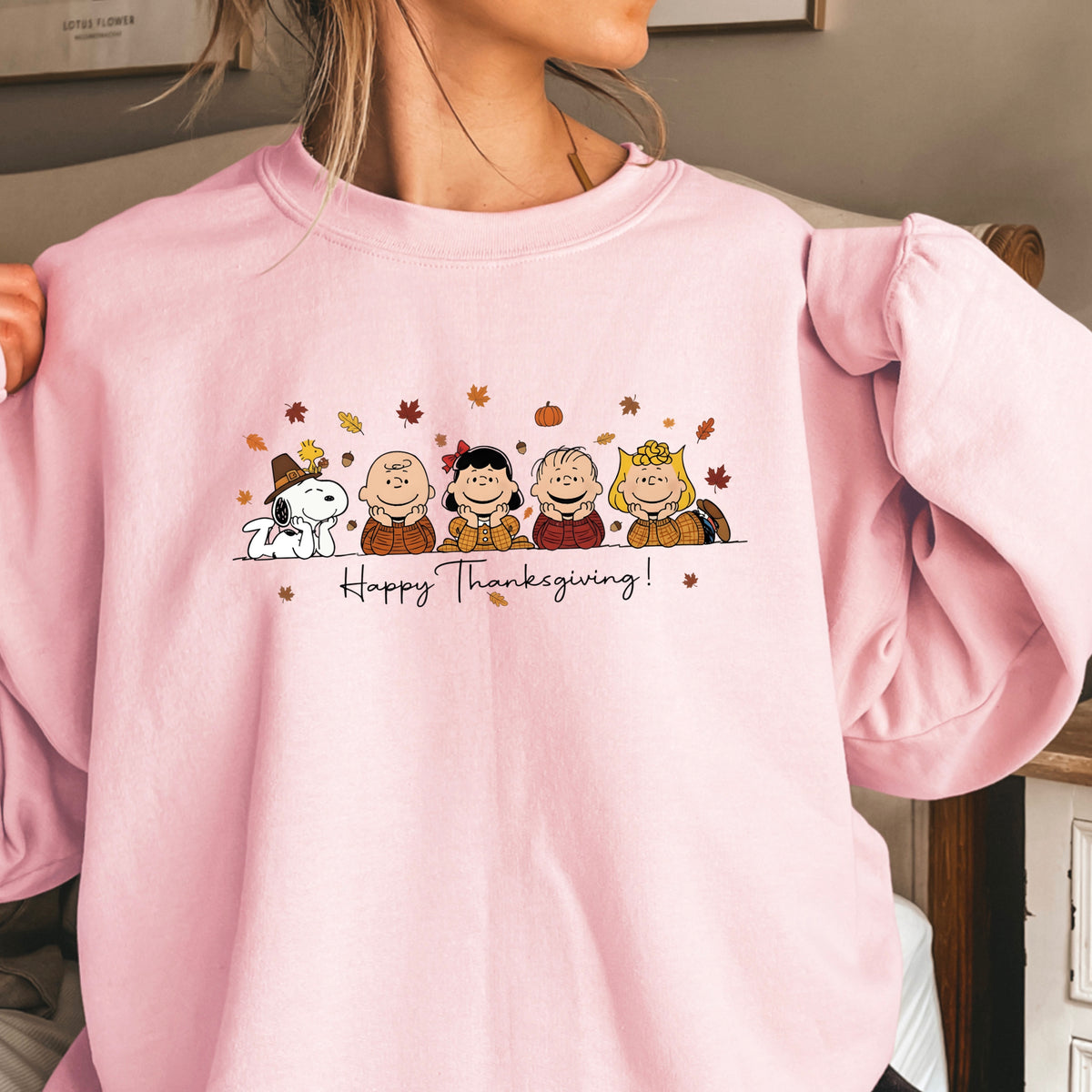 Happy Thanksgiving Crewneck Sweatshirt