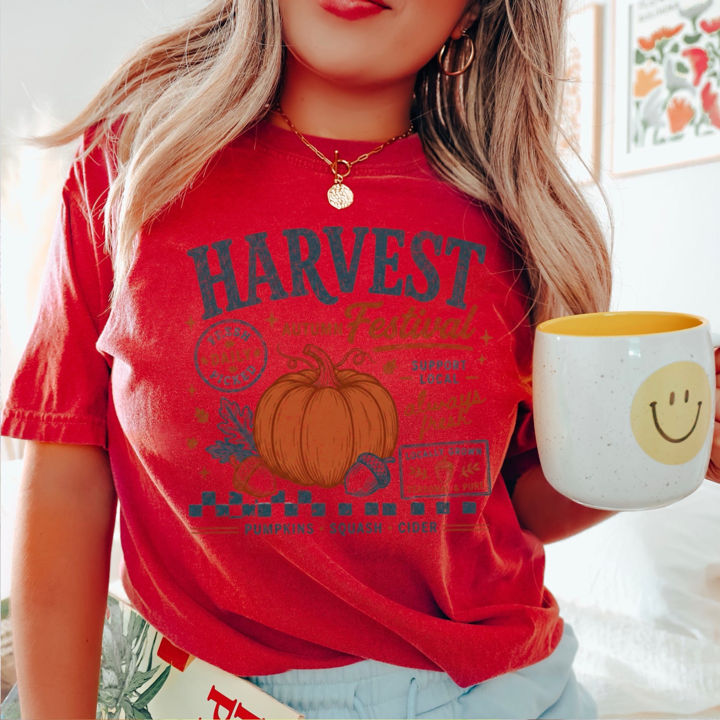 Harvest Festival Comfort Color Graphic Tee