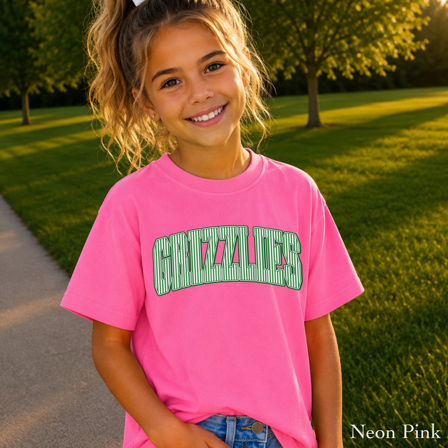 Grizzlies Youth Comfort Color T-Shirt