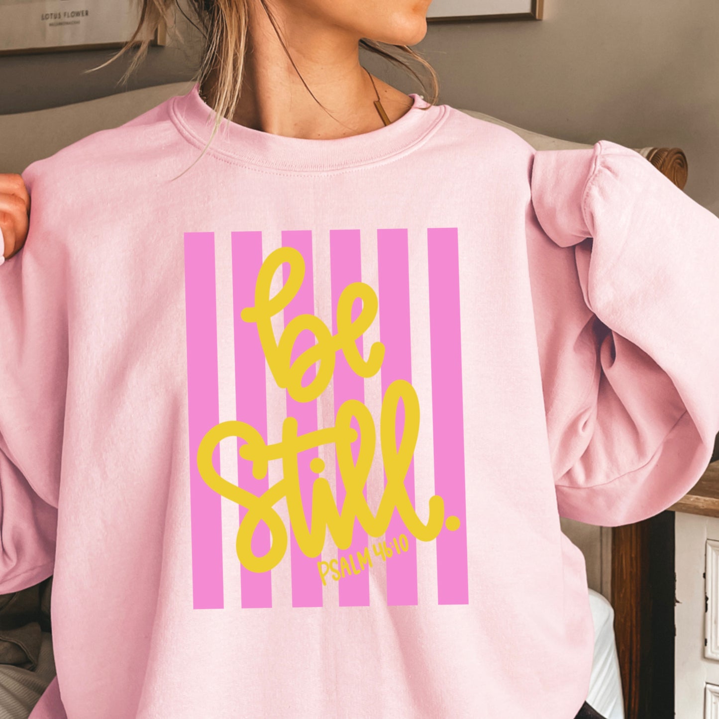 Be Still Crewneck Sweatshirt