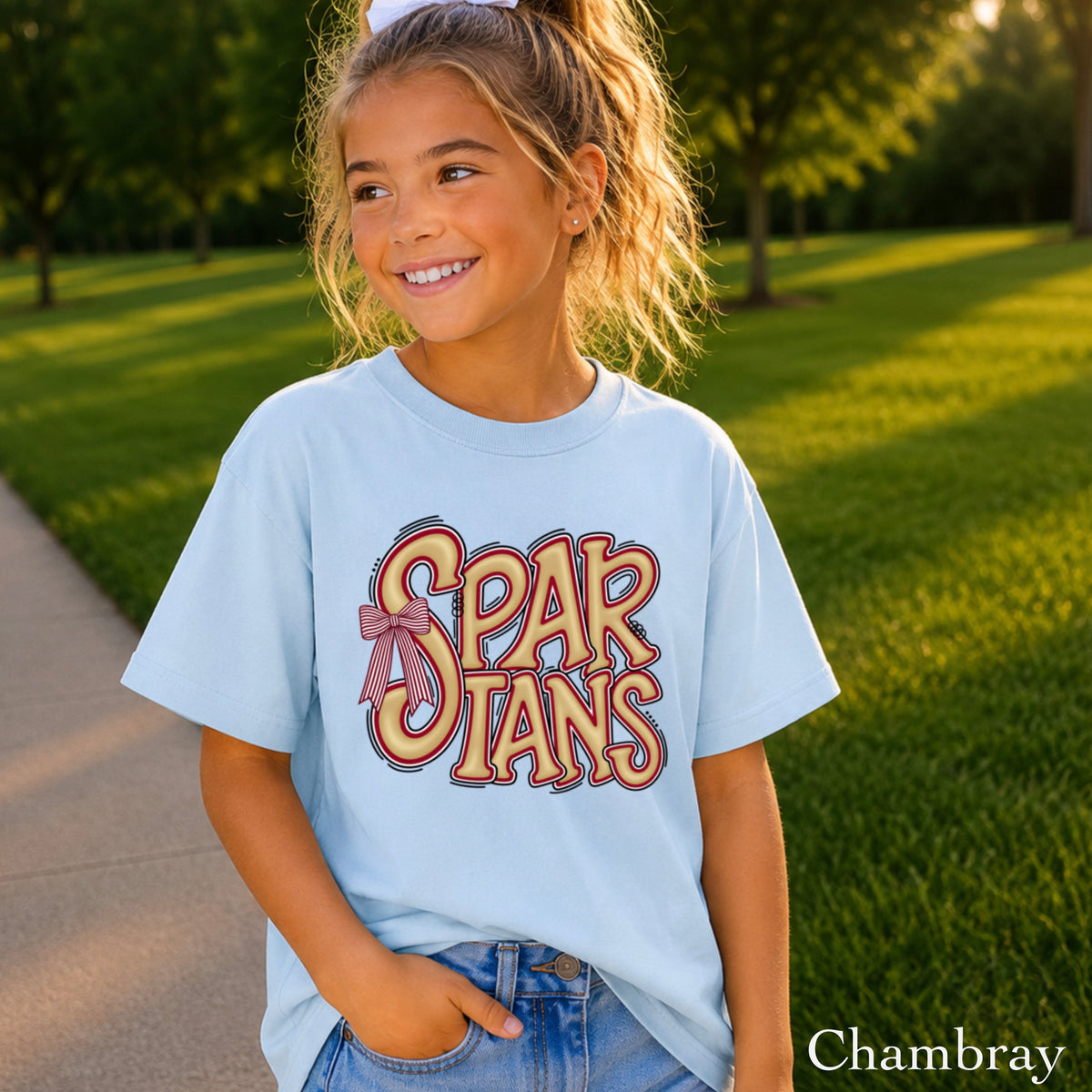 Spartans Youth Comfort Color T-Shirt