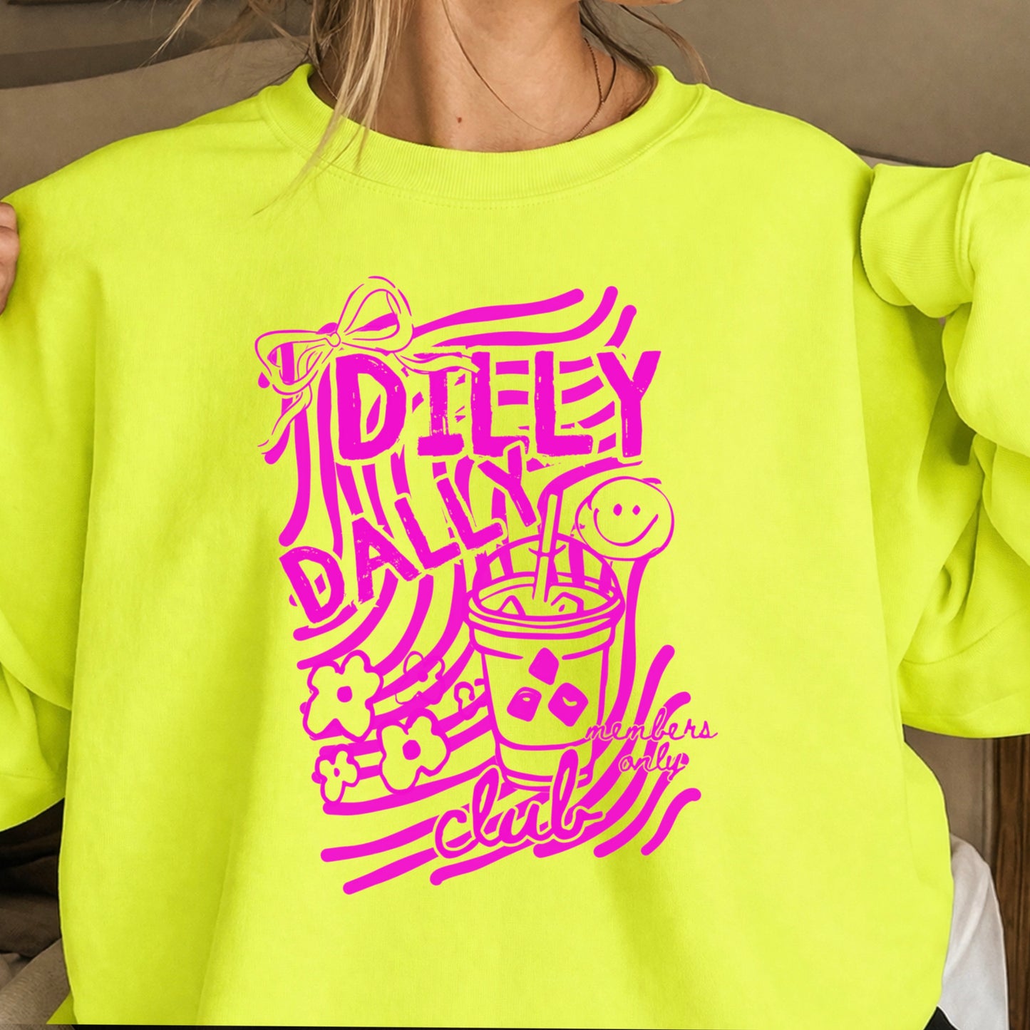 Dilly Dally Club Crewneck Sweatshirt