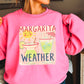 Margarita Weather Crewneck Sweatshirt