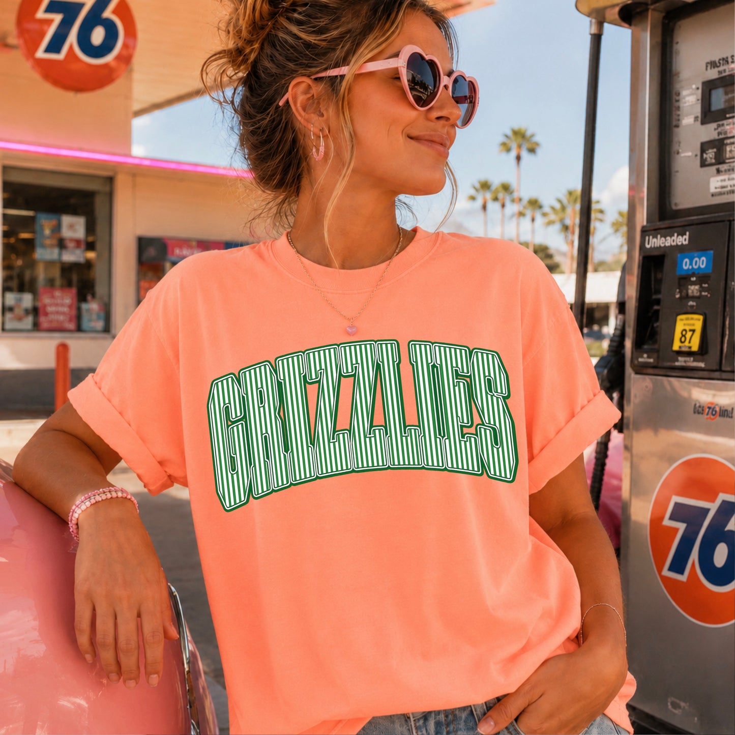 Grizzlies Comfort Color Graphic Tee