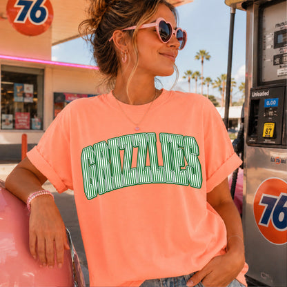 Grizzlies Comfort Color Graphic Tee