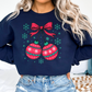 Christmas Cherries Crewneck Sweatshirt