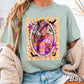 Horror Film Character Halloween Comfort Color Graphic Tee