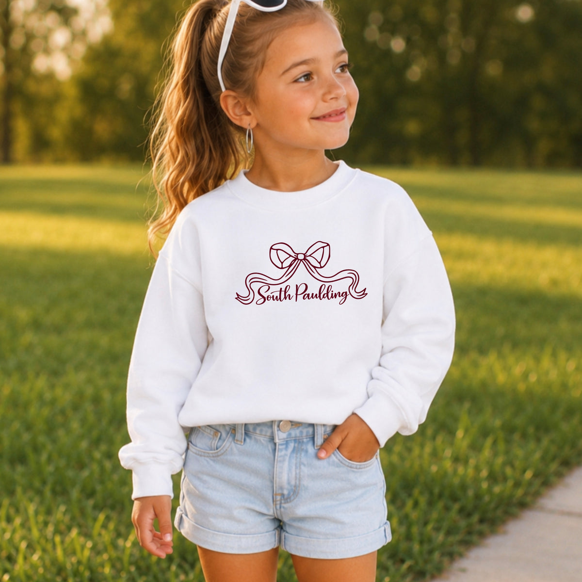 Spartans Youth Crewneck Sweatshirt