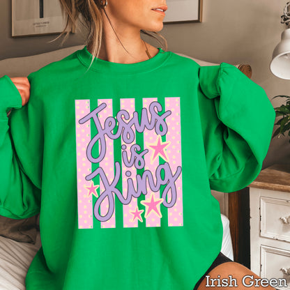 Jesus Is King Crewneck Sweatshirt