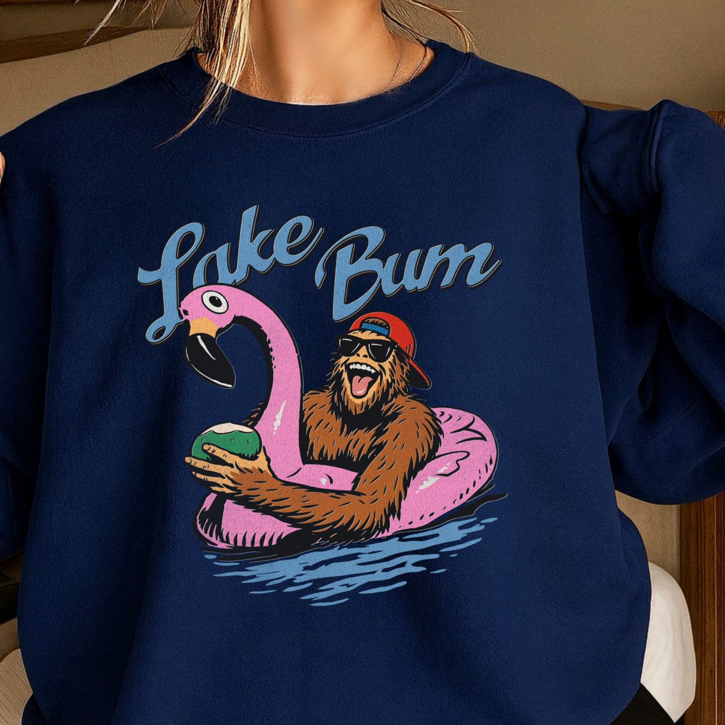 Lake Bum Crewneck Sweatshirt
