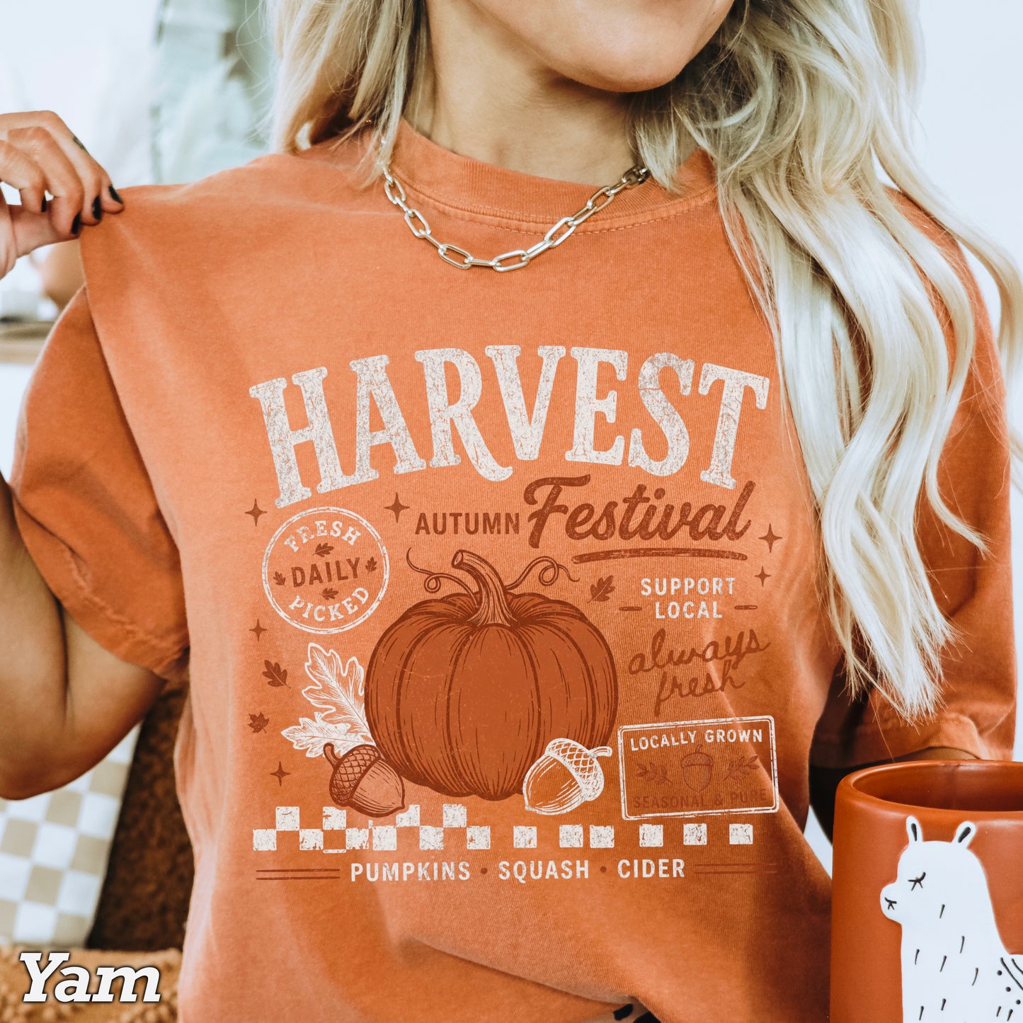Harvest Festival Comfort Color Graphic Tee
