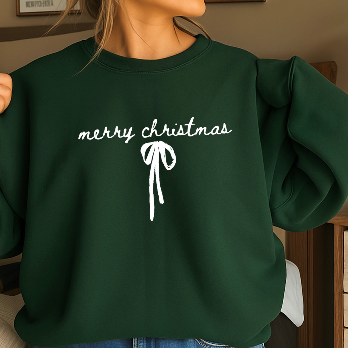 Merry Christmas Crewneck Sweatshirt