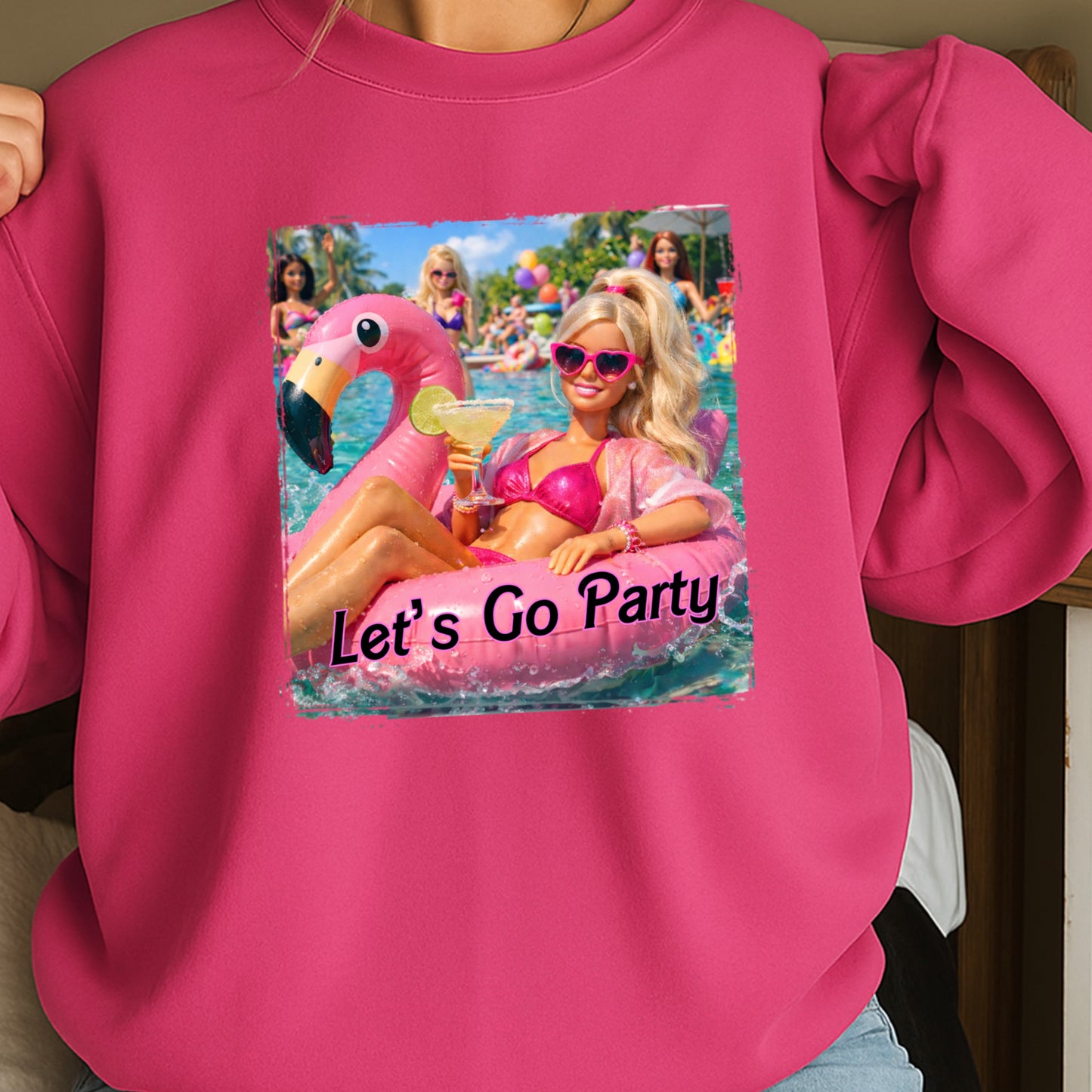 Let’s Go Party Crewneck Sweatshirt