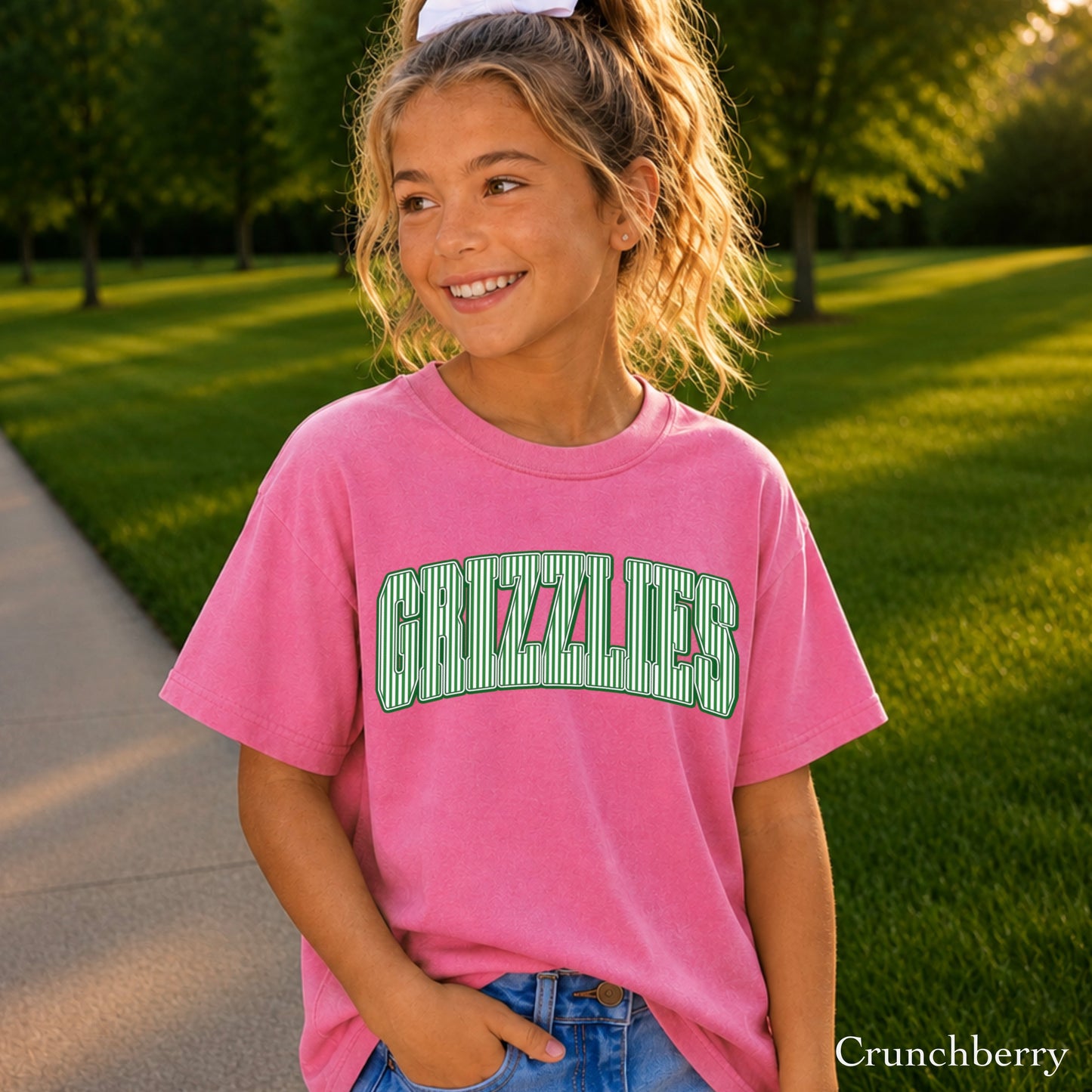 Grizzlies Youth Comfort Color T-Shirt