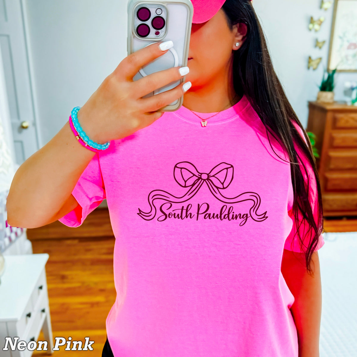 Spartans Coquette Bow Comfort Color Graphic Tee