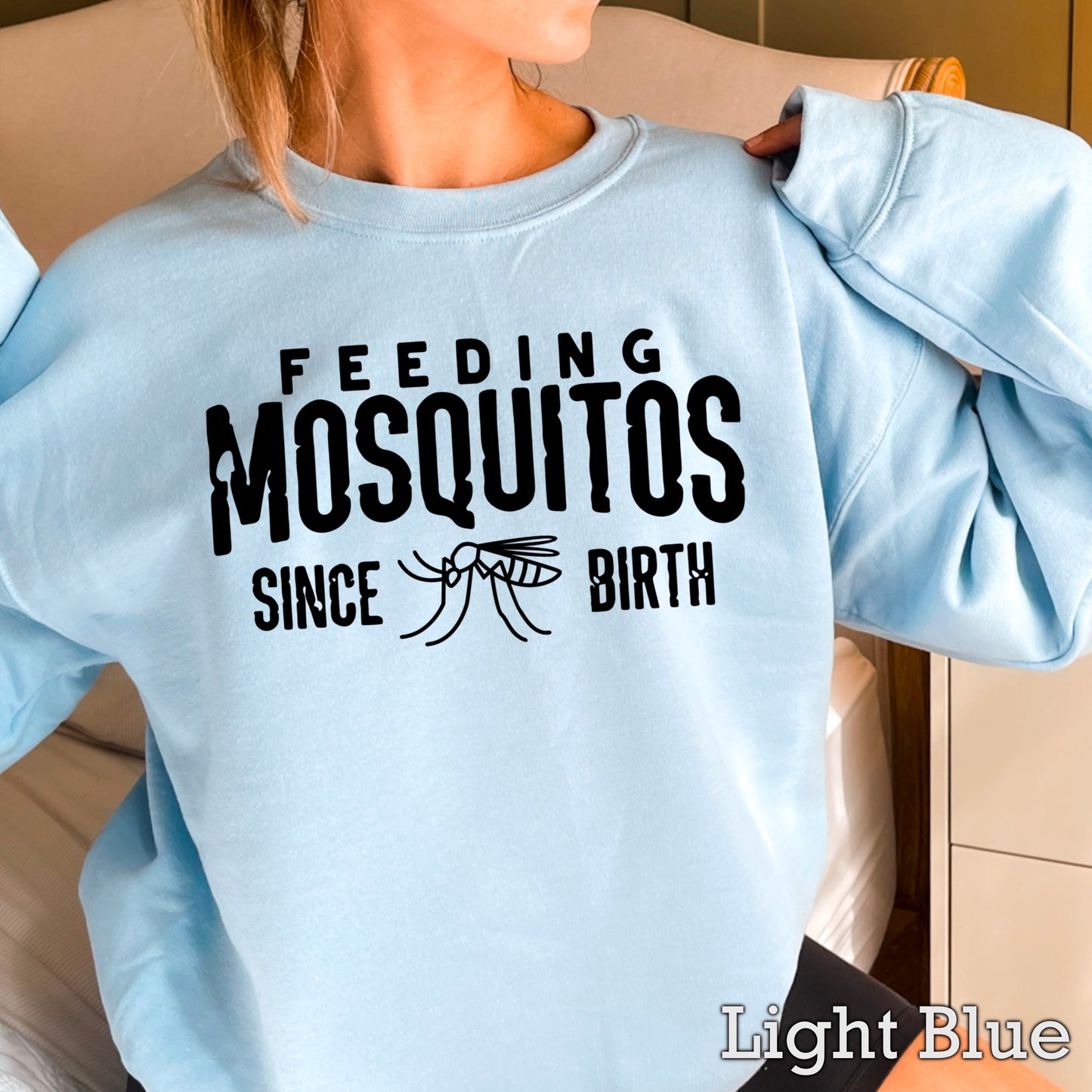 Feeding Mosquitoes Crewneck Sweatshirt