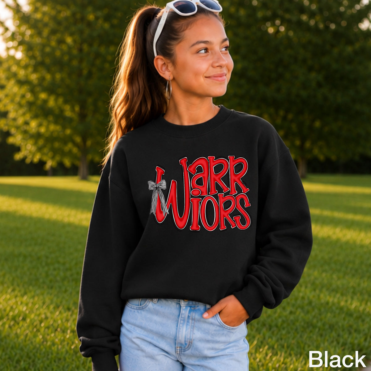 Warriors Youth Crewneck Sweatshirt