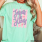 Jesus Is King Comfort Color Graphic Tee