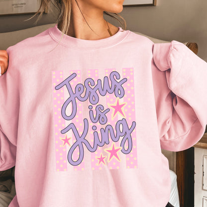 Jesus Is King Crewneck Sweatshirt
