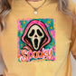 Spooky Floral Comfort Color Graphic Tee