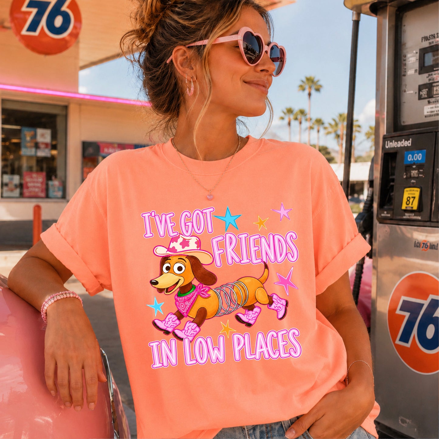 I’ve Got Friends In Low Places Toy Comfort Color Graphic Tee