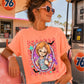 Horror Film Character Halloween Comfort Color Graphic Tee