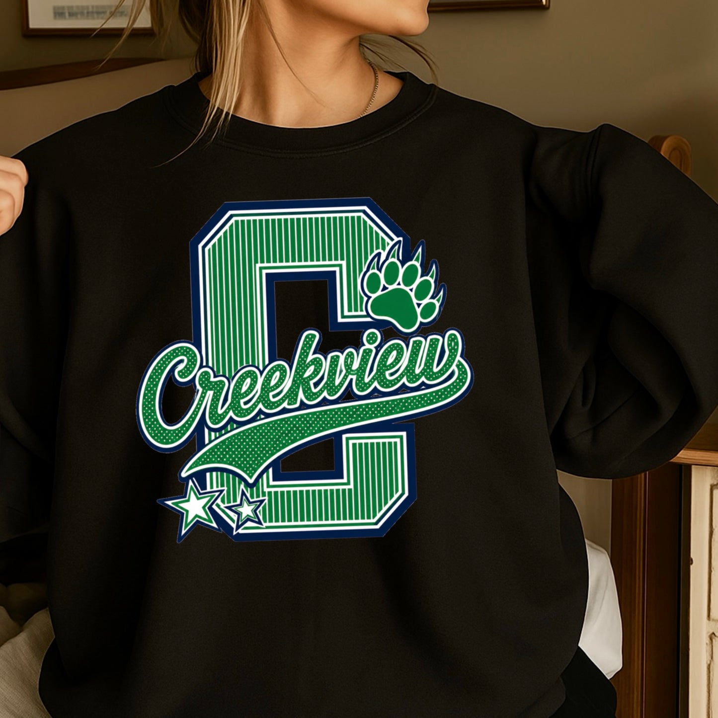 Creekview Grizzlies Crewneck Sweatshirt