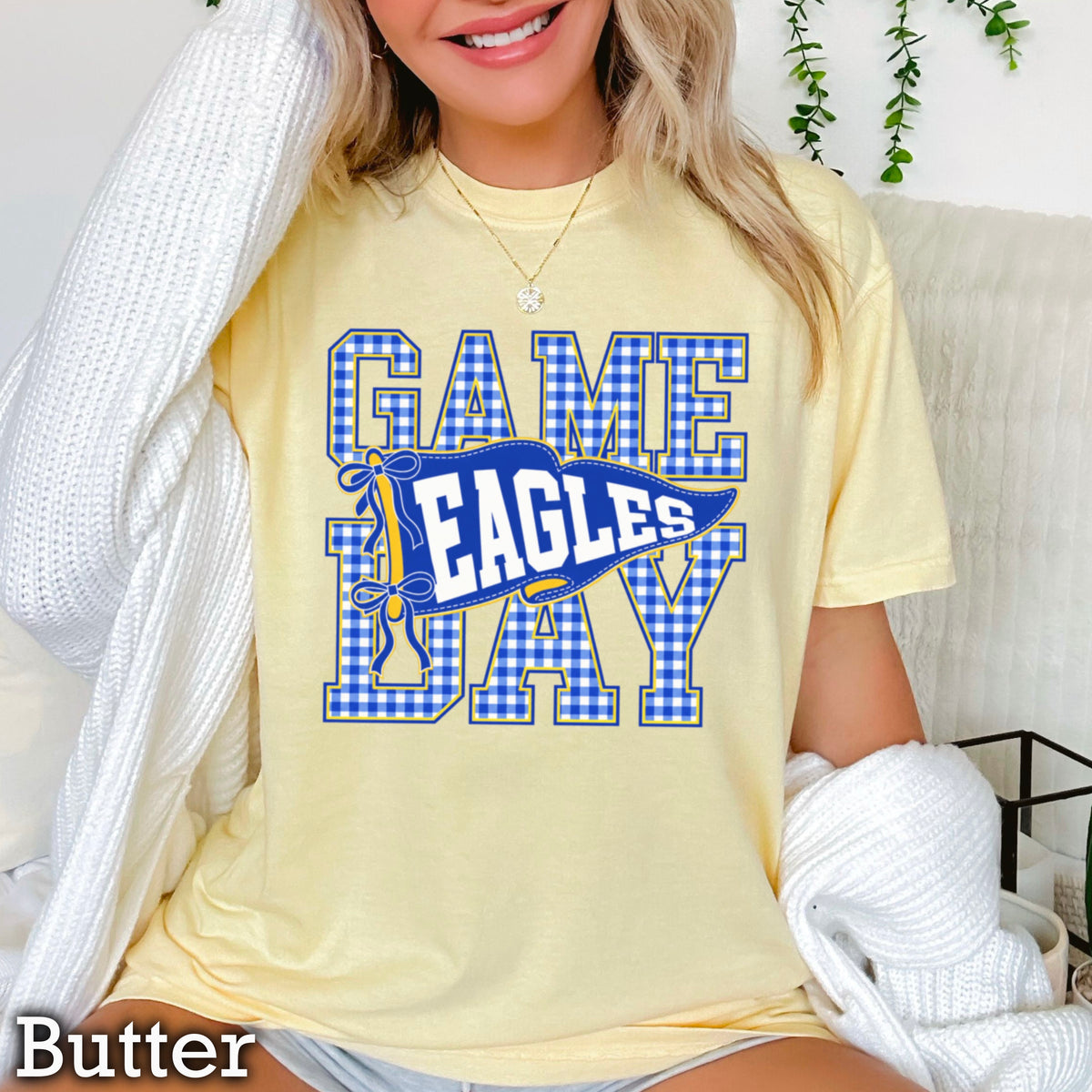 Eagles  Comfort Color Graphic Tee