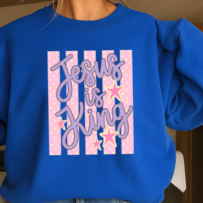 Jesus Is King Crewneck Sweatshirt