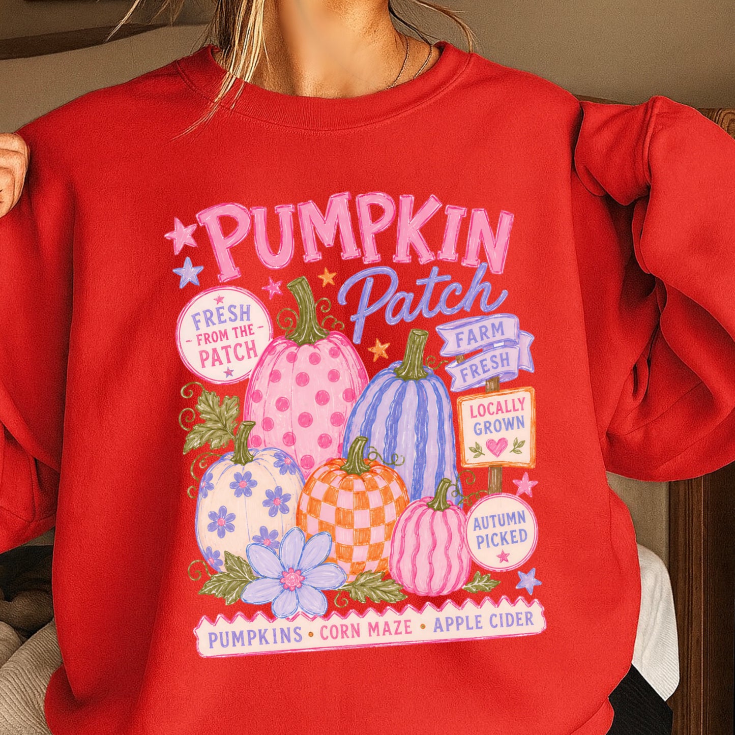 Pumpkin Patch Crewneck Sweatshirt
