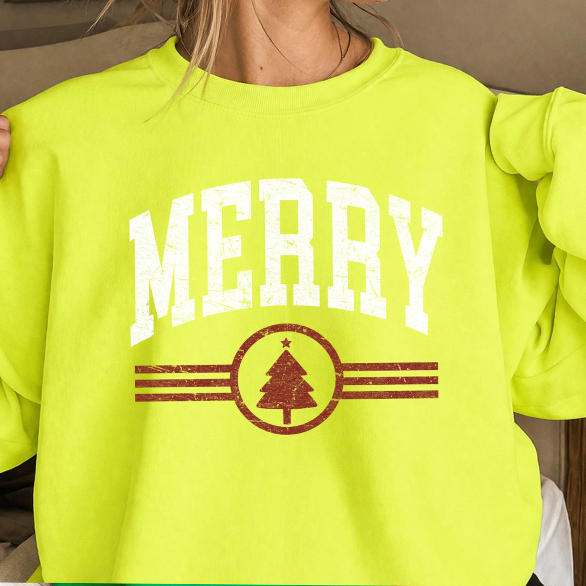 Merry Christmas Crewneck Sweatshirt