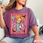Horror Film Character Halloween Comfort Color Graphic Tee