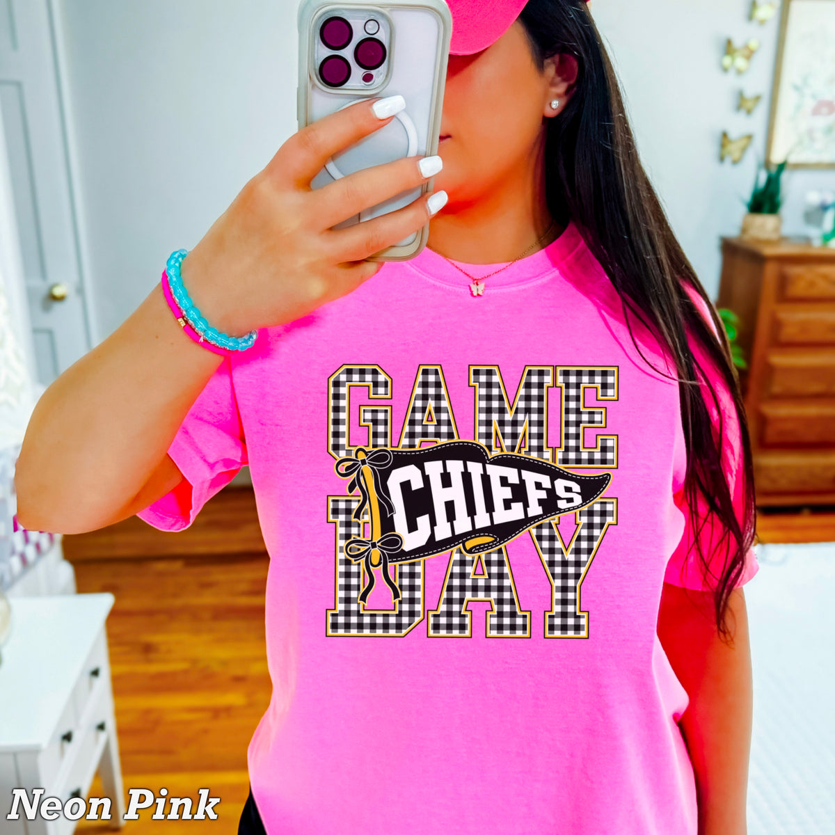 Chiefs Comfort Color Graphic Tee