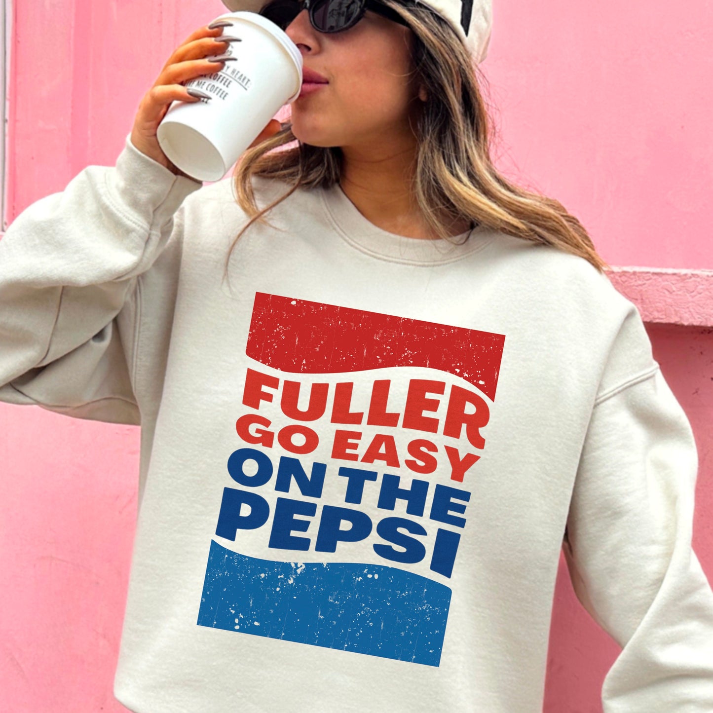 Fuller Go Easy On The Pepsi Crewneck Sweatshirt