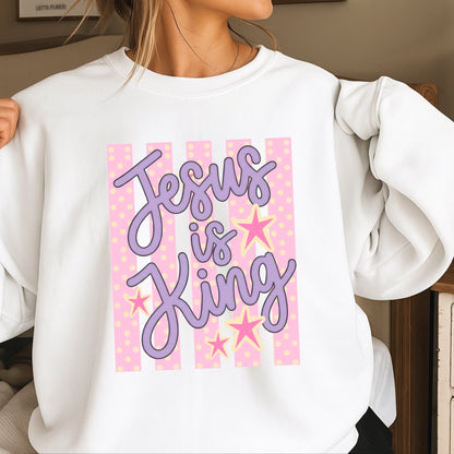 Jesus Is King Crewneck Sweatshirt