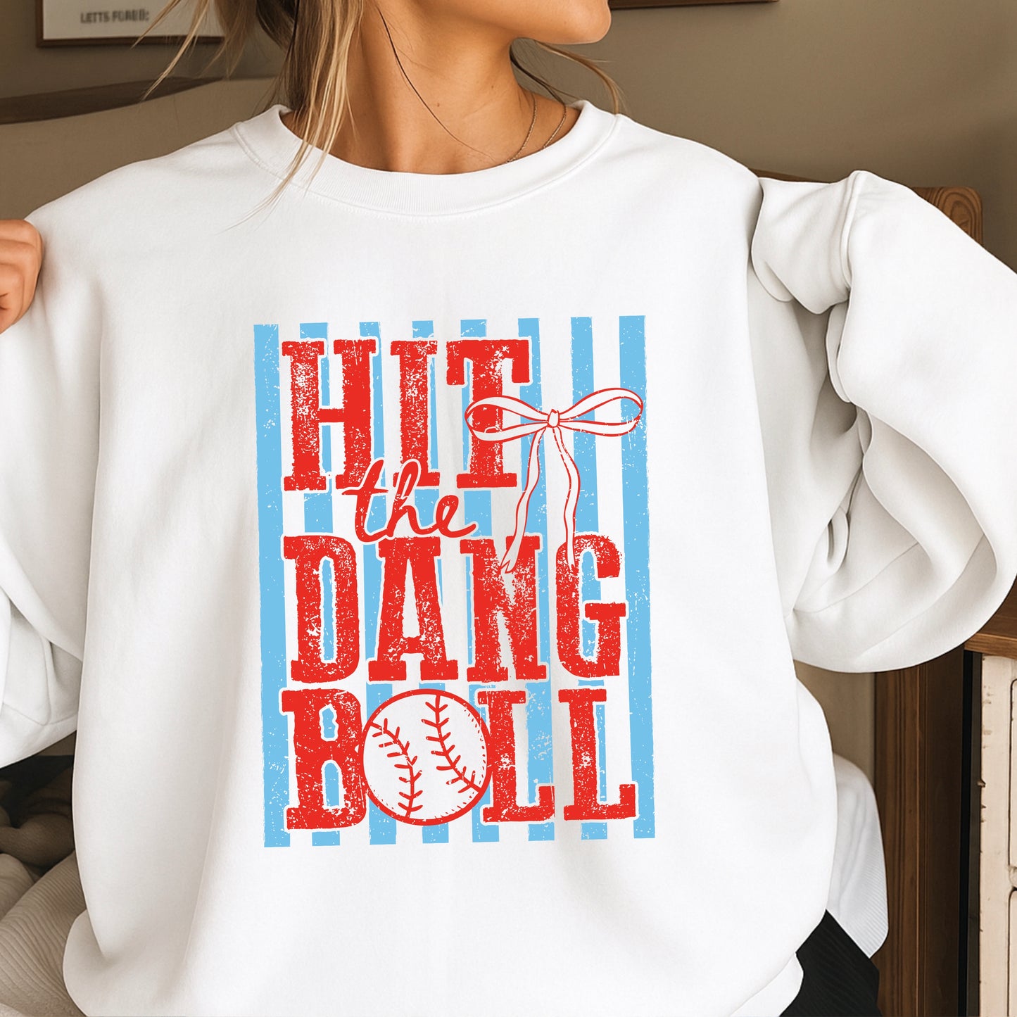 Hit The Dang Ball Crewneck Sweatshirt
