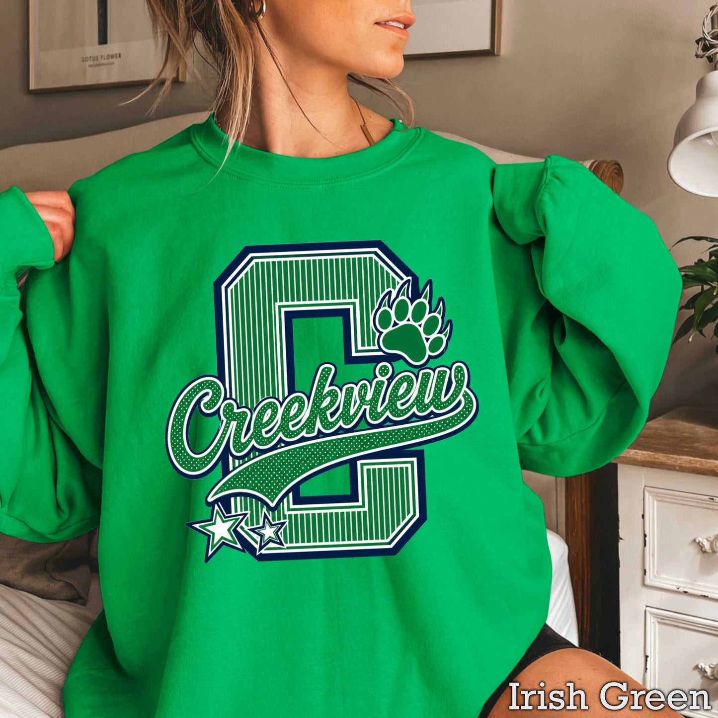 Creekview Grizzlies Crewneck Sweatshirt