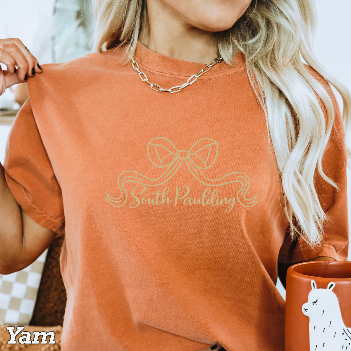 Spartans Coquette Bow Comfort Color Graphic Tee