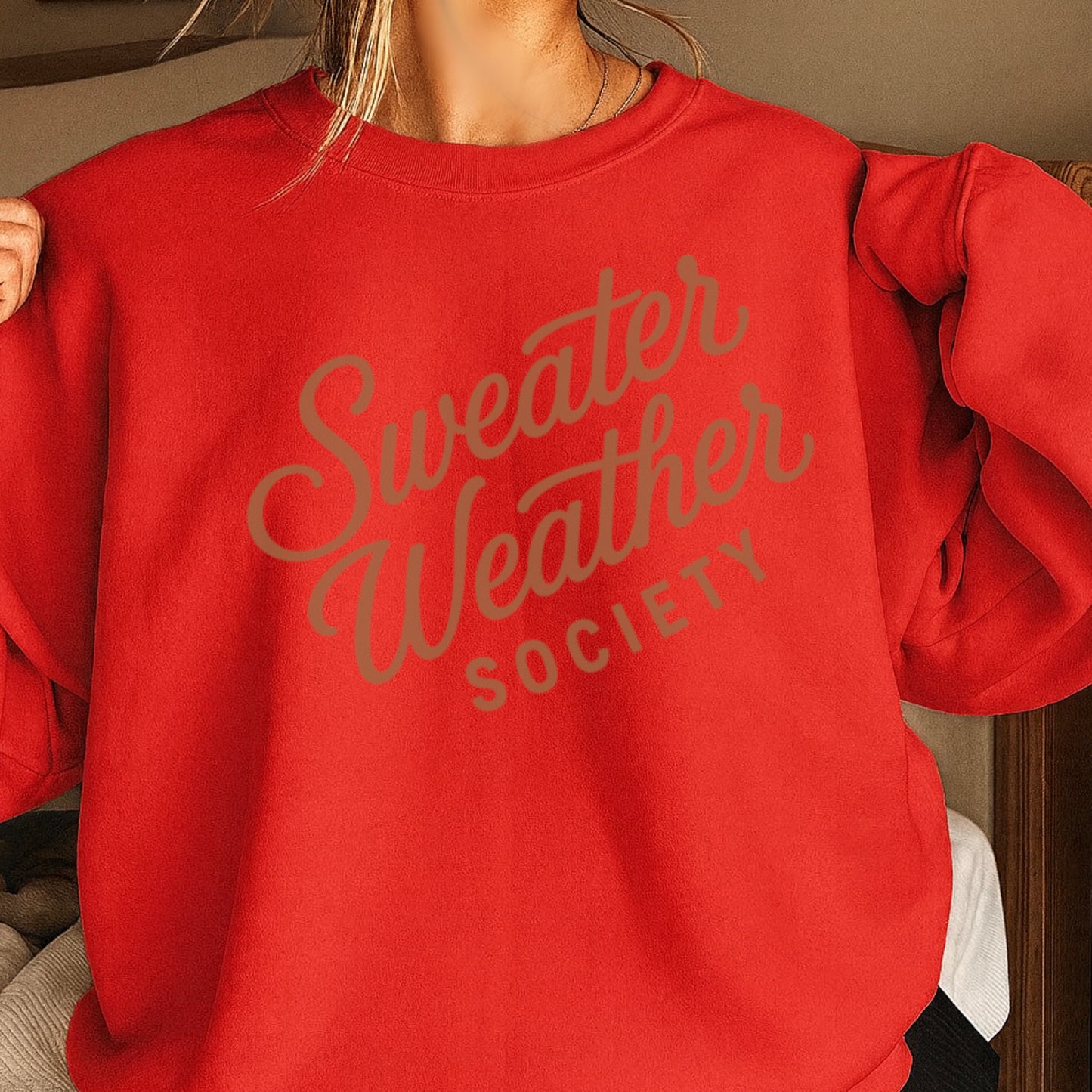 Sweater Weather Society Crewneck Sweatshirt