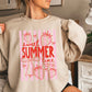Sweet Summertime Strawberry Crewneck Sweatshirt